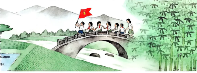 《场景歌》课文全文(部编版二年级上册版本)-晓语共读