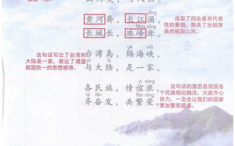 《神州谣》课堂笔记全文