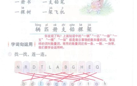 一年级下册《语文园地二》课堂笔记全文