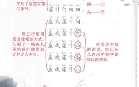 《江南》课堂笔记全文