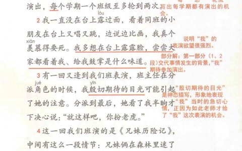 《一只窝囊的大老虎》课堂笔记全文